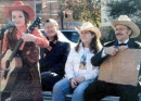 Patsy Montana's Induction into the Arkansas Walk of Fame - Pictured, from left to right: Emalea (pronounced 