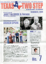 Texas Two Step Newsletter in Japanese - Page 1