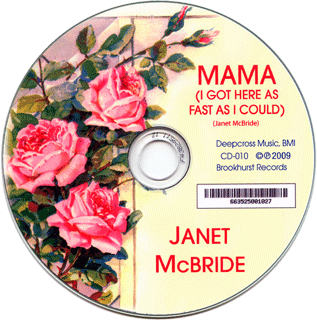 Single Copy of 'Mama' - sent to DJs